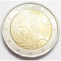 Finnország,2 euro 2010 - 1860-as pénznemrendelet aUNC+ ötvözet