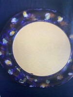 Echt Kobalt kék porcelán tükör