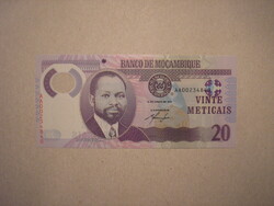 Mozambik - 20 Meticais 2011 UNC polymer