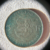 1947-es Kossuth 5 forintos, patinás!