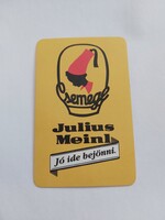 CSEMEGE Julius Meinl Ipari és Kereskedelmi Rt. kártyanaptár 1993