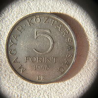 1948-as Petőfi 5 forintos