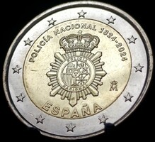 Spanyolország 2 euró, ND (2024) 200 éves a Szövetségi Rendőrség (Bundespolizei) E05C3V