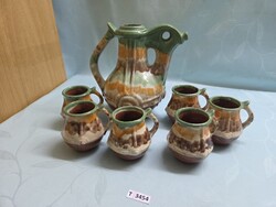 T3454 Kerámia italos szett