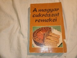 Régi cukrász szakácskönyv magyar cukrászat remekei 1973