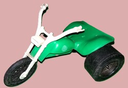 Retro trafikáru bazáráru magyar kisipari 3 kerekű chopper müa, játék motor 28x20x18 cm képek szerint