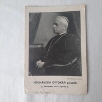Fénykép Prohászka Ottokár püspökről     Kiadta ifj Kellner Ernő Kőnyvnyomdai Műintézet
