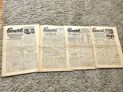 4db Sport, Népsport, Nemzeti Sport, Melbourne olimpia, 1956