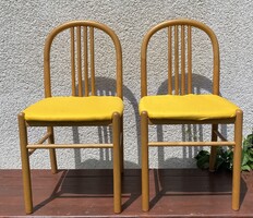 Olasz Retro pálcás hajlított Szék Étkezőszék Ebédlőszék 5 db Annig Sarian stílusú