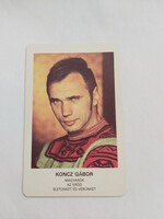 MOKÉP MOZIÜZEMI VÁLLALAT kártyanaptár 1979 - KONCZ GÁBOR - MAGYAROK, AZ ERŐD, ÉLETÜNKET ÉS VÉRÜNKET