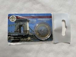 2009 Az új 200 Forint - kártyás csomagolás elsőnapi veret bliszter, sorszám: 03536