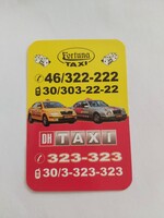 Fortuna TAXI kártyanaptár 2009