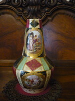 ​Alt wien porcelán váza, régi, 24 cm. magas 2108 23
