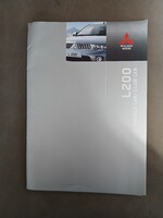 Mitsubishi L200 double cab/club cab magyar nyelvű katalógus