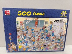 Puzzle 500 darabos Jumbo Jan van Haasteren kirakó Nr.00448 használt  F1300 6859