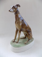Zsolnai porcelán agár. Hibátlan. 25 cm magas.