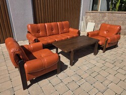 Retro mid-century sofa set