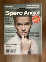 5 perc angol 2013. augusztus