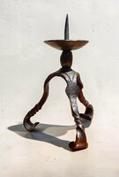 Wrought Iron Candle Holder