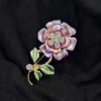 Egyedi  bross 4 cm-es