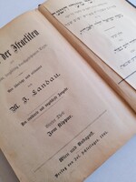 Héber-német imakönyv (1905) antik (ingyen Foxpost vagy házhozszállítás)