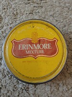 Old retro pipe tobacco metal box.
