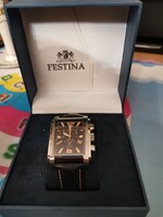 Festina Chronograph (F16081) férfi karóra - hordatlan, gyári dobozában (NOS)