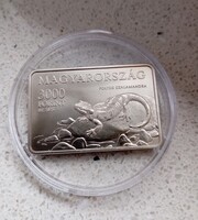 2025 3000 Ft forint Aggteleki Nemzeti Park színesfém BU UNC érintetlen verdefényes