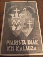 A piarista diák kis kalauza hetedik kiadás 1943