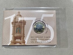 2024 Batthyány Lajos vértanúságának 175. évfordulója 200 Forint elsőnapi veret bliszter