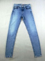 EREDETI TOMMY HILFIGER NORA MID RISE SKINNY (W27 / L32) NŐI VILÁGOSKÉK SZTRECCSES FARMER