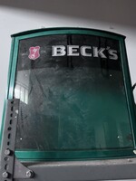 Beck's sörös menütábla / display