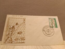 Brazília 1958 Világbajnok Futball FDC első napi boríték Pelé korszak – Rio de Janeiro 1959