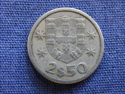 Portugália  2 1/2 Escudo 1963