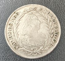 Mária Terézia (1740-1780) 20 KRAJCÁR (AG) 1776 I.C.F.A. Bécs
