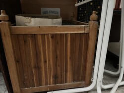 Large Wooden Flower Box / Giant Pot