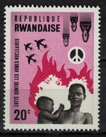 Ruanda - Mi:RW 177A - MH - Kat. ért.: 0.25€