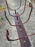 Metal hat stand (USA) / Loft industrial vintage piece / creative planter