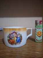 Zsolnay porcelán 3 grácia lüsztermázas csésze. Hibátlan. Jelzett