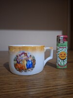 Zsolnay porcelán 3 grácia lüsztermázas csésze. Hibátlan. Jelzett
