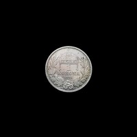 EZÜST ..UNC - VERDEFÉNYES  1 KORONA - 1895 -(olvass!)