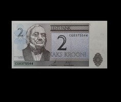 2 KORONA - ÉSZTORSZÁG --2006  UNC --(olvass!)