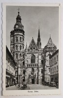 Képeslap, Kassa, Dóm, Fried kiadás1939
