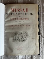 Missae Defunctorum (Halotti misekönyv) 1869