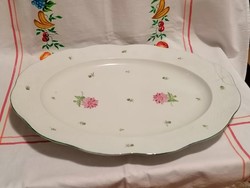 Óriás Herendi Tertia pecsenyés tál, 52,5 x 42 cm, 3200g (sérült).