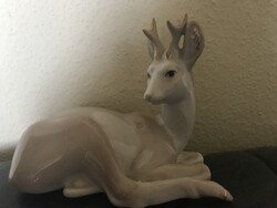 Gzhel gzsel orosz porcelán őzike Nagy