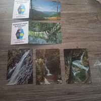 5 db Szlovák paradicsom/Slovenski Raj színes képeslap az 1990-es évekből, nem írott