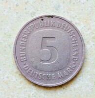 1975 Németország NSZK 5 Márka F = Stuttgart
