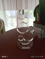 Glass Design Candle Holder