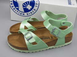 ÚJ! BIRKENSTOCK Rio Kids bőr szandál, 37 -es Keskeny